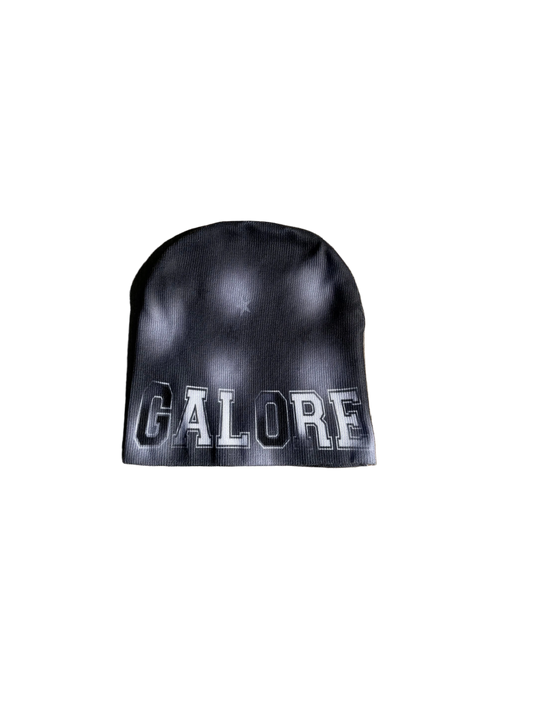 "GALORE" BEANIE BLACK