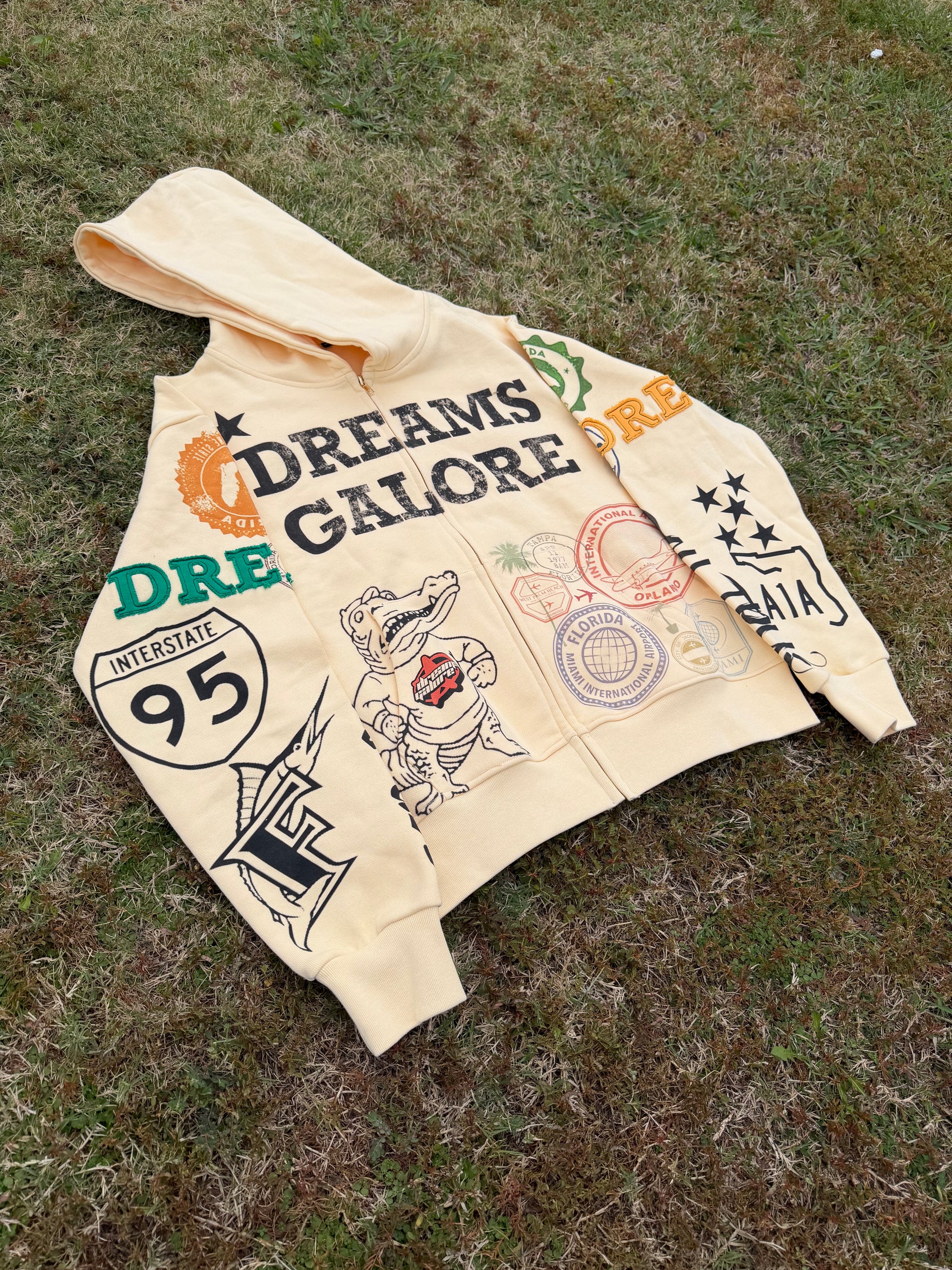 “FLORIDIAN” Zip-up Hoodie